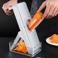 kitchen gadgets vegetable potato slicer food shredder adjustable save effort mandoline slicer fruit grater manual carrot cutter