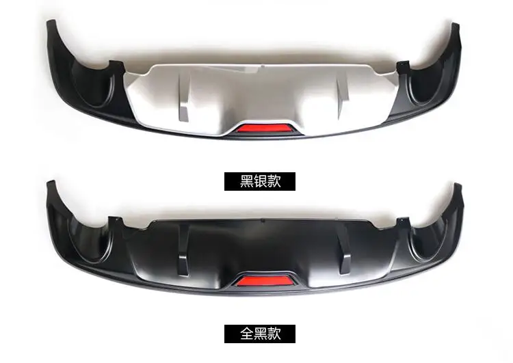 For Mazda 6 Atenza Body kit Rear spoiler 2015-2018 ABS Bumper Diffuser Bumpers Protector bumper rear lip | Автомобили и мотоциклы