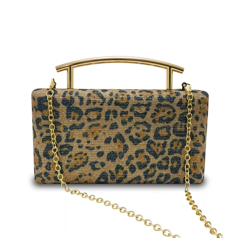Новая сумка-мессенджер винтажные женские леопардовые вечерние сумки Дамский