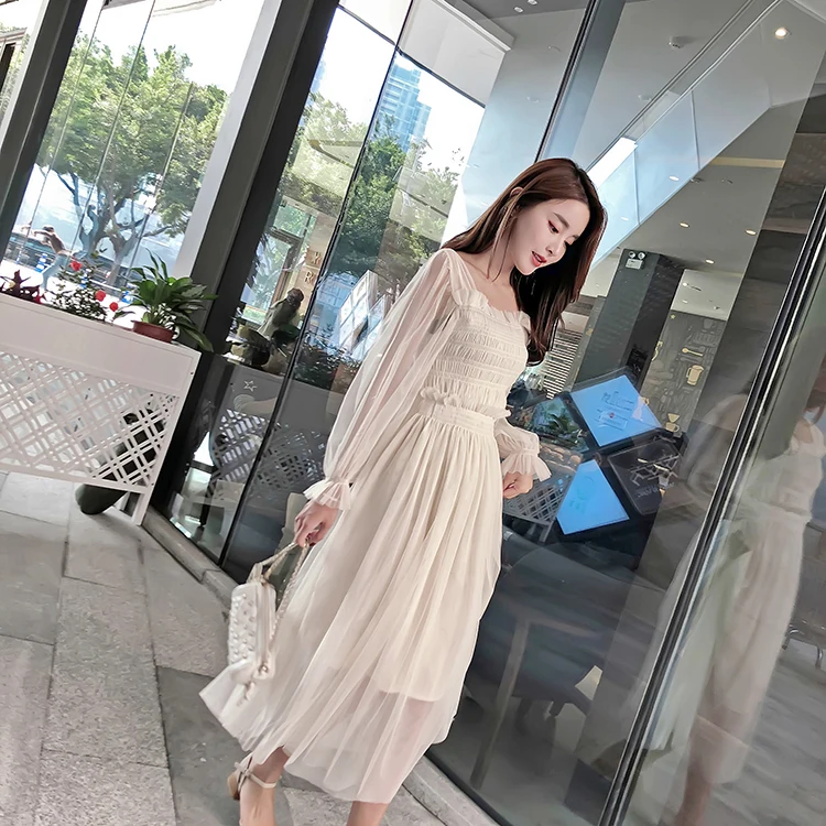 KAUNISSINA Cocktail Dress Palace Gown Square Neck Puff sleeve Party Prom Dress Sweet Cocktail Vestidos