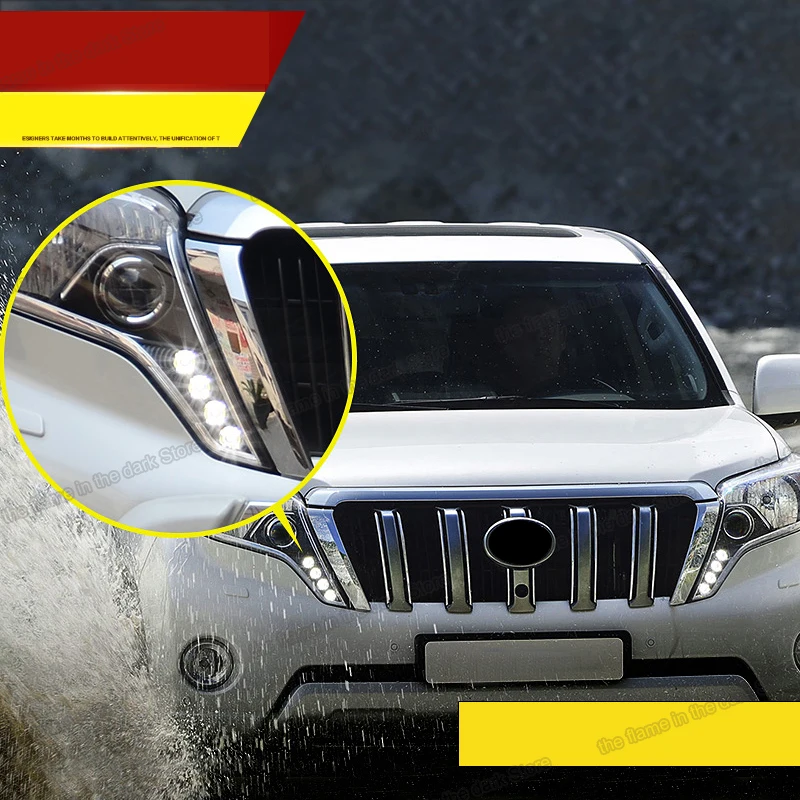 

Автомобильные дневные ходовые огни lsrtw2017, обновленный коннектор conver для toyota land cruiser prado 2013 2015 2016 2017 150, аксессуары