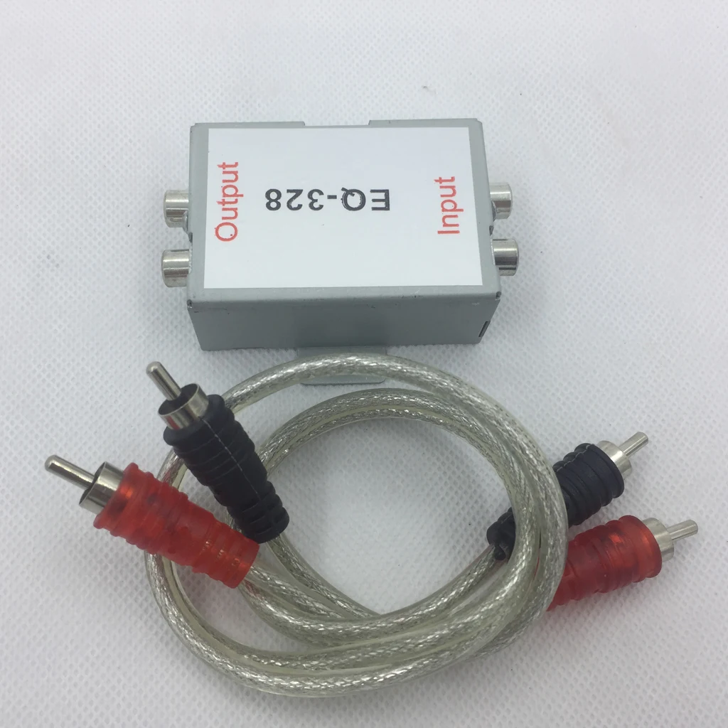 

Запасной автомобильный 2 RCA аудио усилитель аудио шумоподавитель