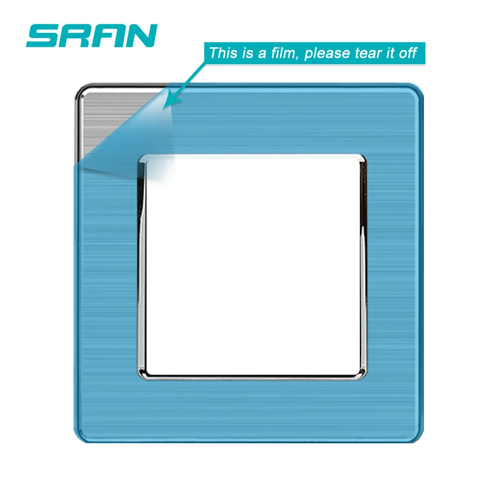 Настенная розетка SRAN RJ45 сетевой интерфейс данных CAT5 компьютерная панель из