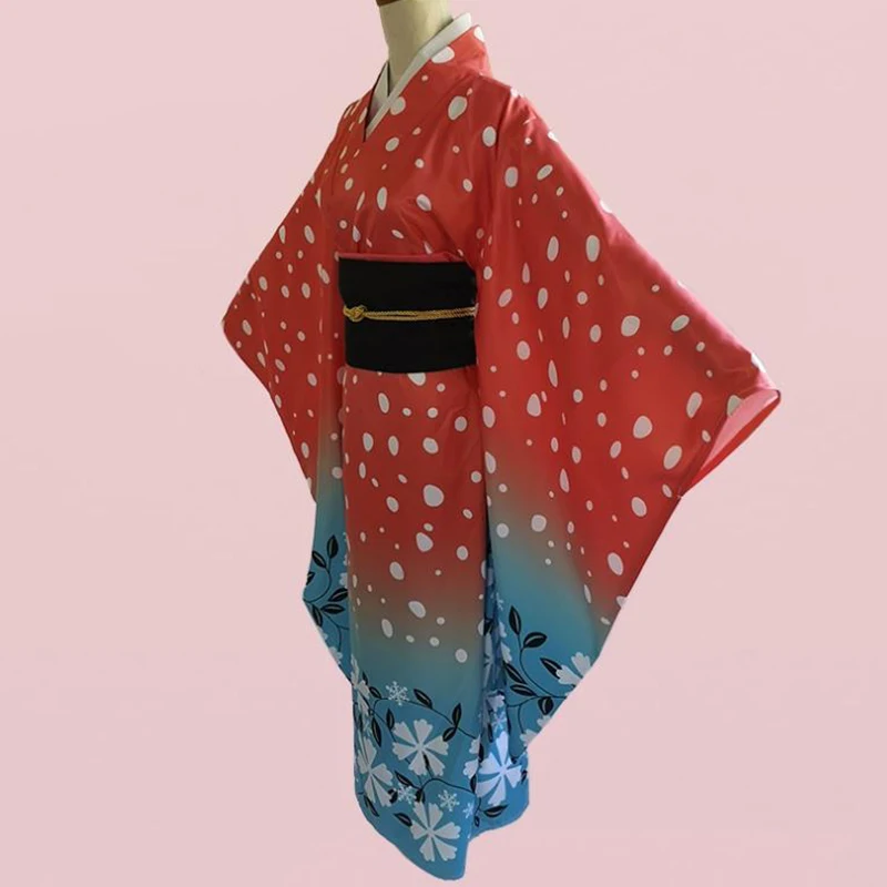 Костюм для косплея из аниме рассекающий демонов кимоно в японском стиле Униформа