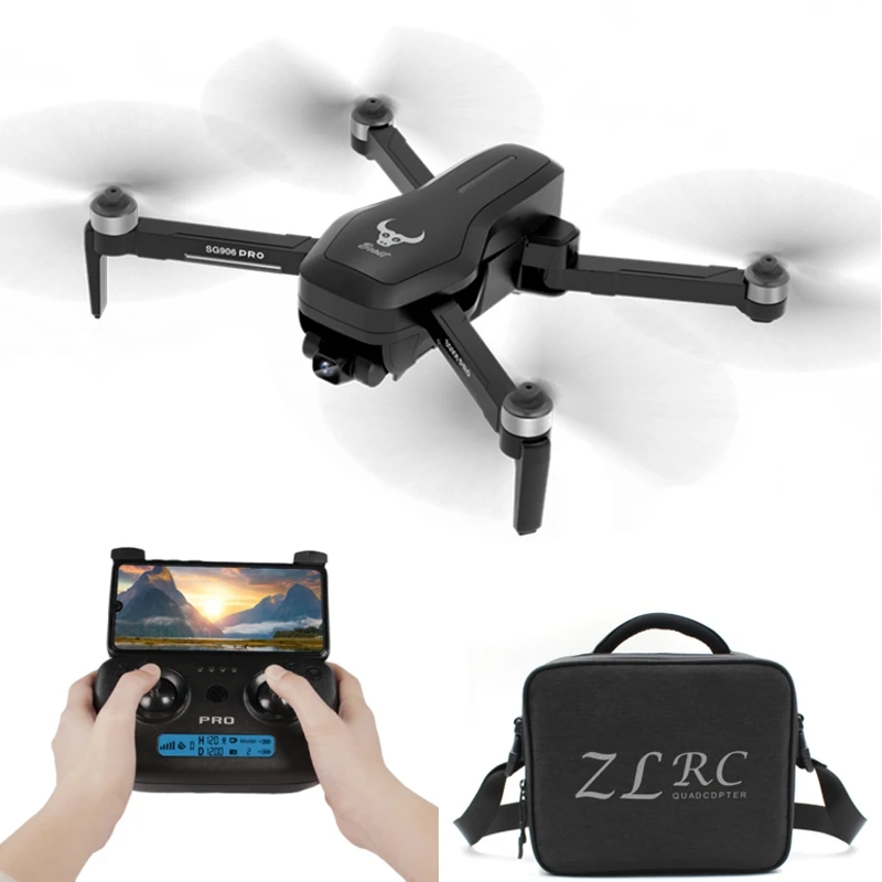 Квадрокоптер ZLRC SG906 Pro 2 4 ГГц Wi Fi FPV 4K HD камера|Квадрокоптер с дистанционным