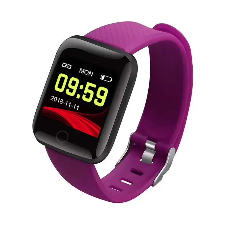116plus smart watch heart rate blood pressure monitoring exercise supervision for Android for Apple Xiaomi Passometer smartwatch