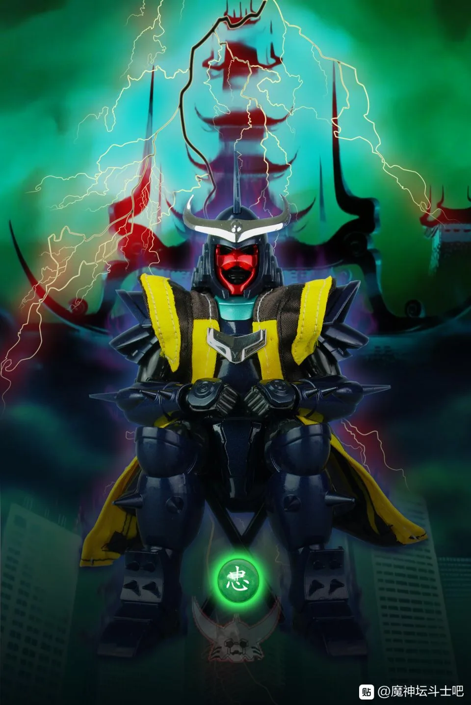Экшн фигурка Lutoys модель Ronin Warrior yoroaken Samurai Troopers Shuten Doji из ПВХ игрушки