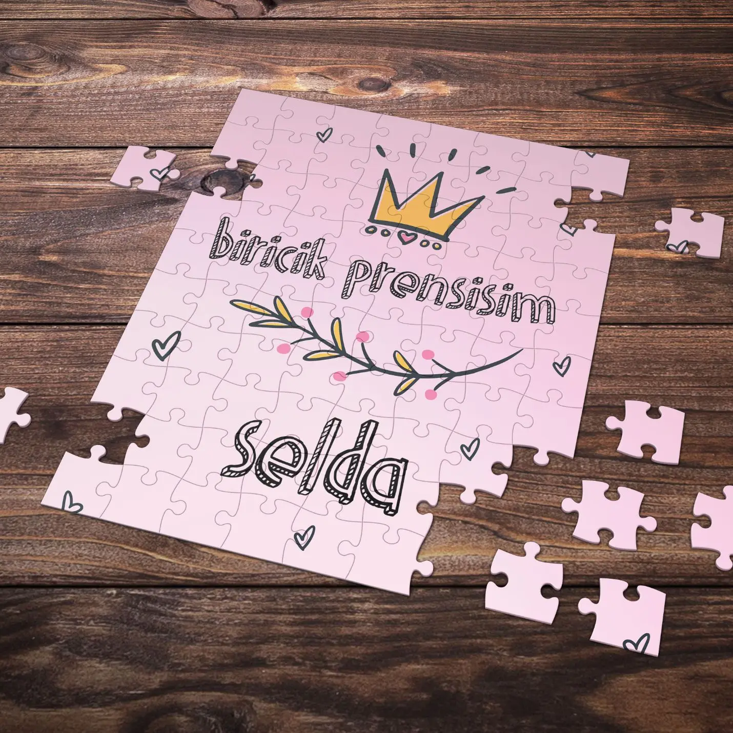 

Personalized Romantic Design Puzzle -P26
