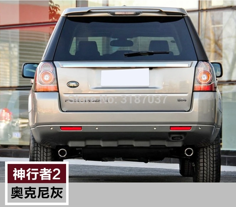 Для Land Rover Freelander 2 спойлер 2007-2014ABS пластиковый Неокрашенный искусственный задний