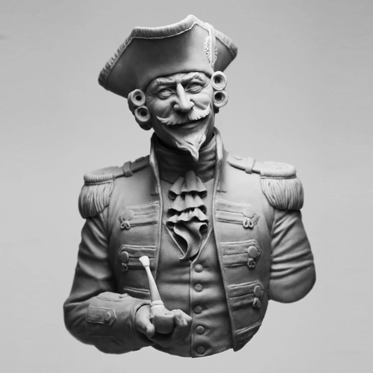 Коллекционный бюст из неокрашенной смолы в масштабе 1/9|Наборы для сборки моделей|