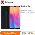 Оригинальный Смартфон Xiaomi Redmi 8A, 4 Гб ОЗУ, 64 Гб ПЗУ, экран мобильный телефон дюйма, Восьмиядерный процессор Snapdragon 439, 6,22 мАч, камера 12 МП