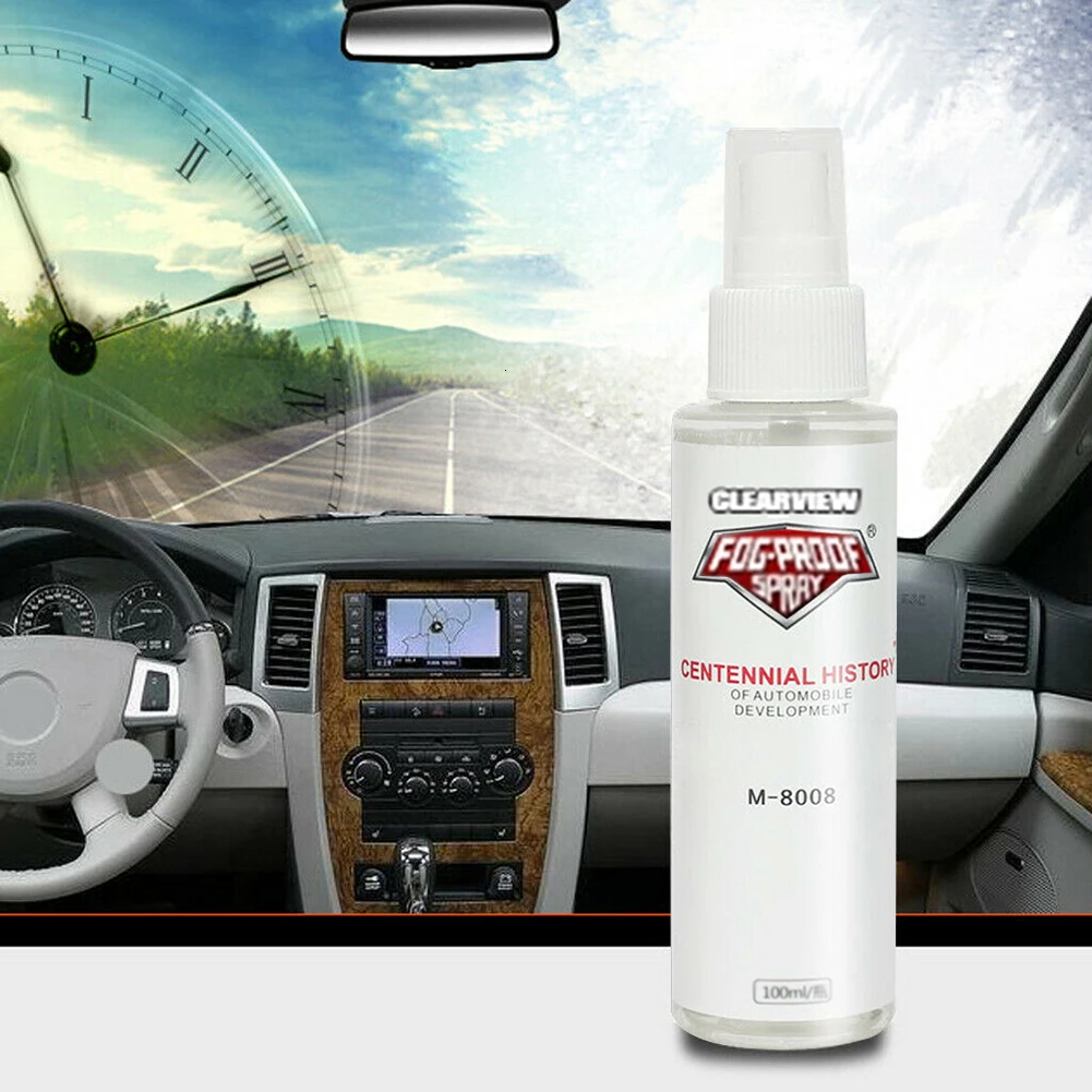 100 мл Авто стекло Очистка анти запотевание агент автомобиля окна очиститель