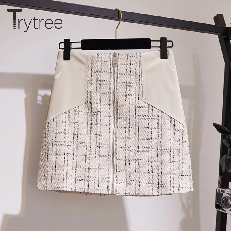 Trytree/осенне-зимний женский комплект из двух предметов повседневный черный