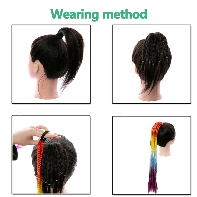 

LISI HAIR 24Inch Single Ombre Color Glowing For Hair Wholesale Synthetic Hair Extension Twist Jumbo Braiding Hair Dropshipping