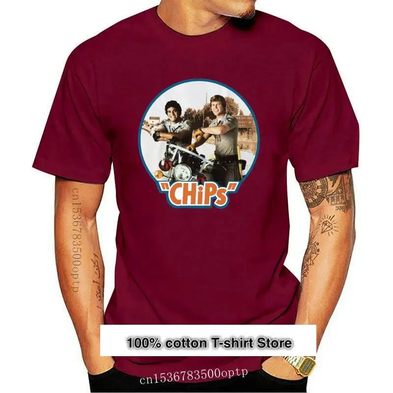 

Camiseta de la Series de la certificulla de Cartera de California, CHIPS New, Poncherell o 1977 83