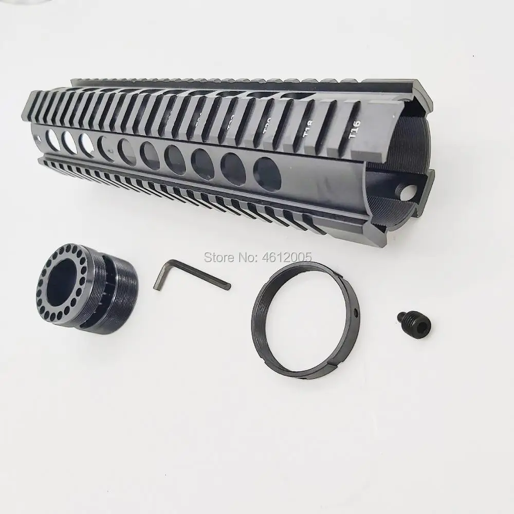 M4 M16 поплавок Quad Rail ar 15 Тактический Handguard Пикатинни Quad крепление для m4 m16 10 12 15 дюймов