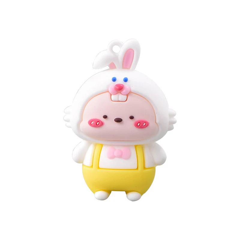 

Cute Rabbit Decor Mini Hare Animal Figurine Resin Craft Bunny Garden Ornament