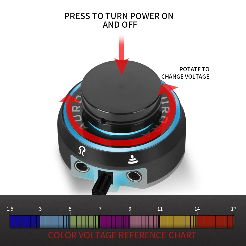 Блок питания AURORA Tattoo для профессионального портативного макияжа, блок питания для тату-машинки от AliExpress RU&CIS NEW