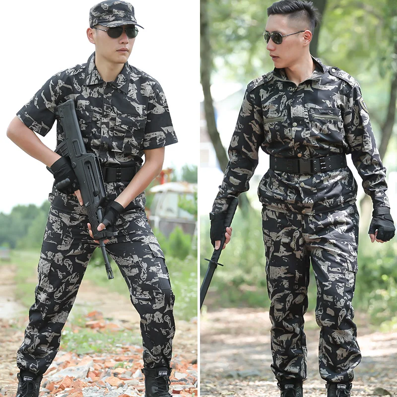 Военная форма для мужчин в стиле милитари прочные Камуфляжный костюм военный