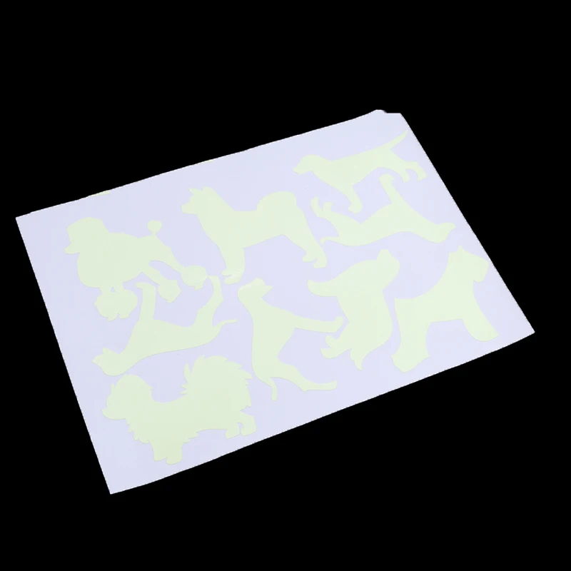9 шт./компл. наклейки на стену с милым щенком из мультфильма для детей детские