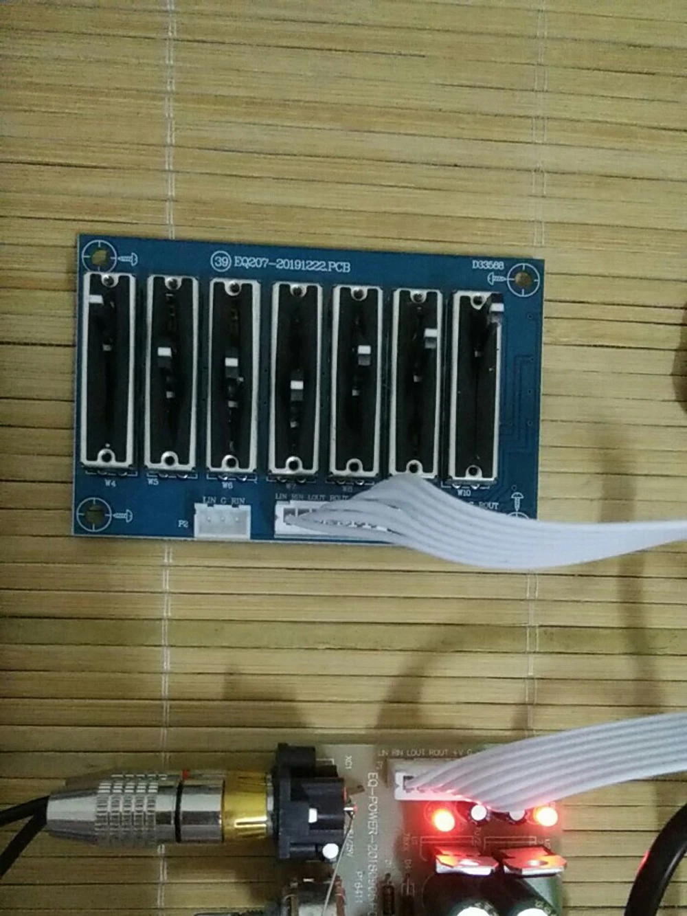 Плата эквалайзера EQ Профессиональный предусилитель тона усилитель стерео 5 //