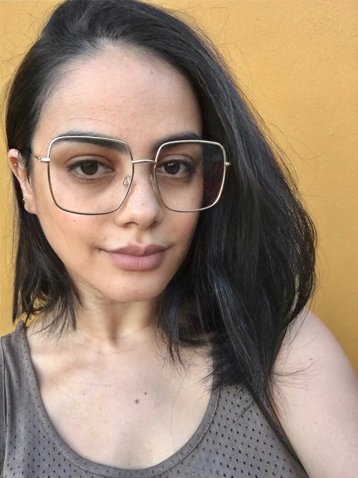 Новинка 2021 квадратная оправа винтажные очки оверсайз женские Большие оптические