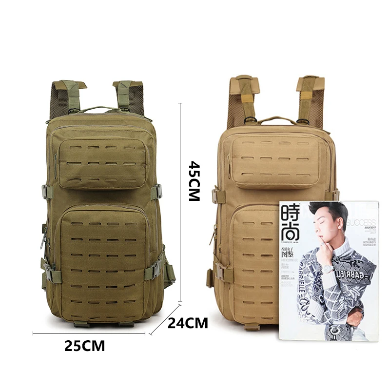 

Large Capacity Army Tactical Backpack Military Assault Bags Outdoor Molle Pack for Trekking Colorful Camping Hunting Bag