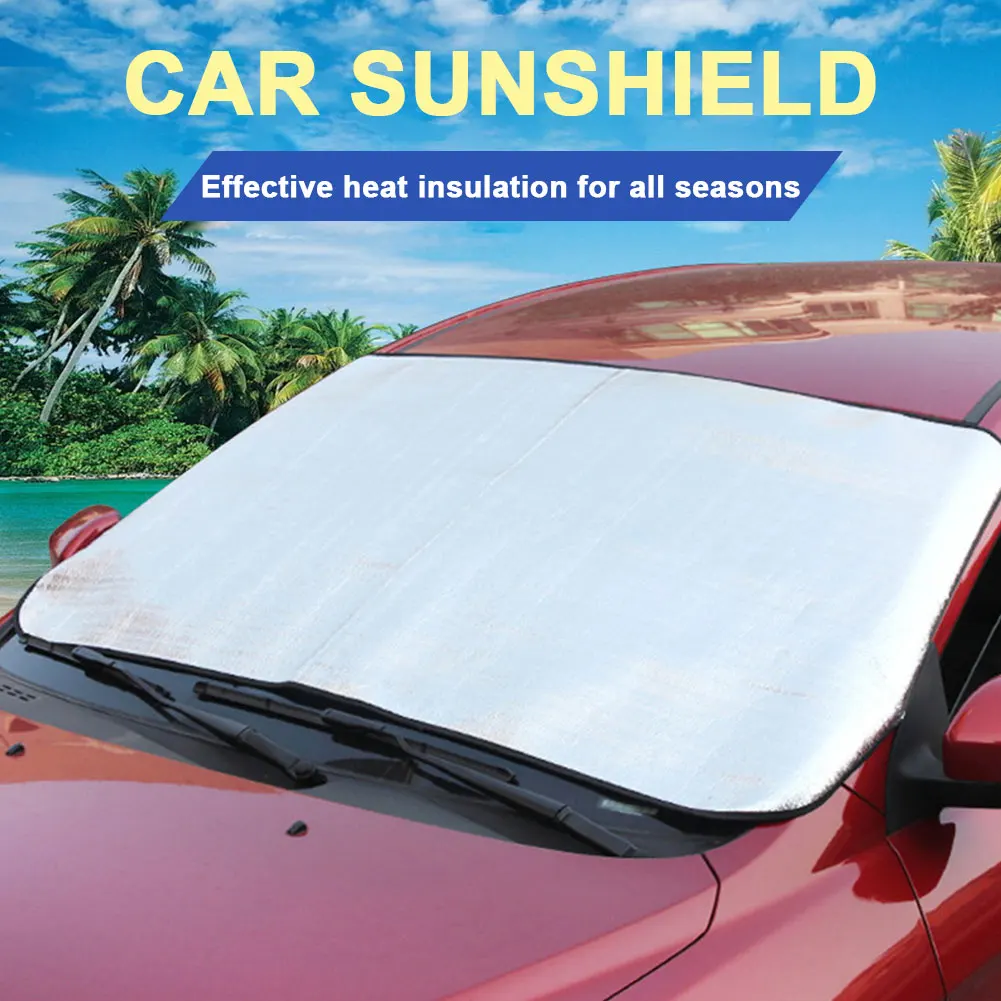 

Automobile Sunshade Cover Car Windshield Snow Sun Shade Waterproof Protector Anti-UV Cover Car Front Windscreen Cover