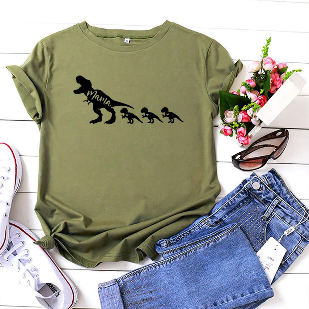 Футболка женская хлопковая с забавным принтом милая Повседневная Свободная