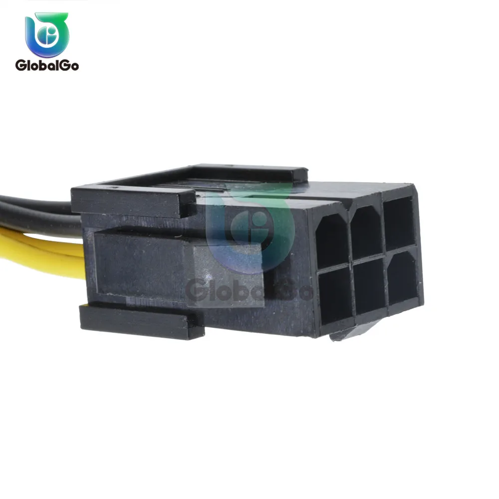 

Extension Cable Kit 6Pin to 8pin Female to Male Power Extension Cable 18AWG Wire Computer Connectors