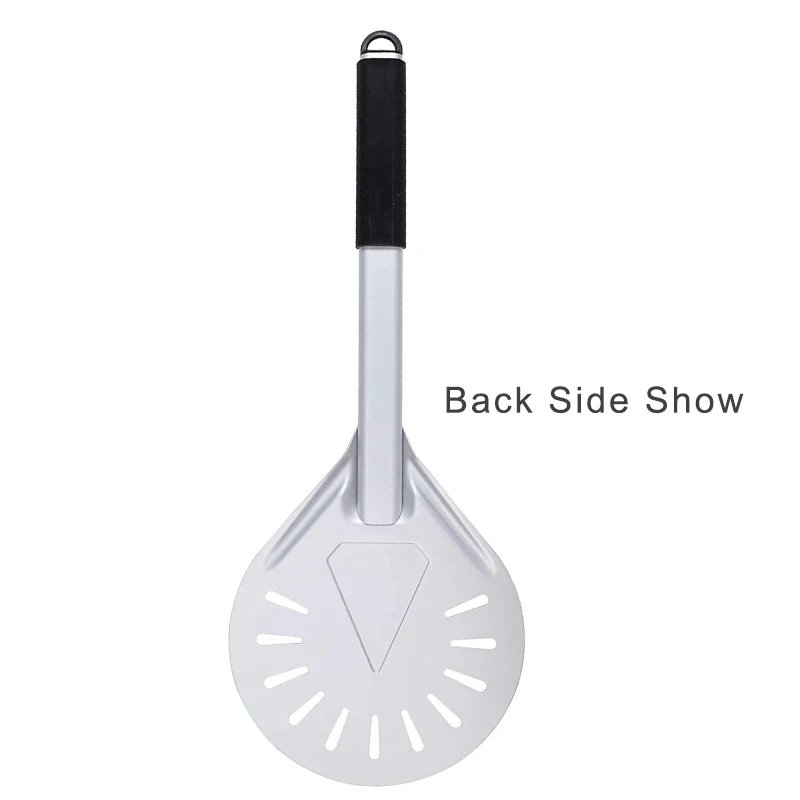 Анодированный пиццы перфорированная круглой Лопата 7/8/9 дюймов лопатка для тесто