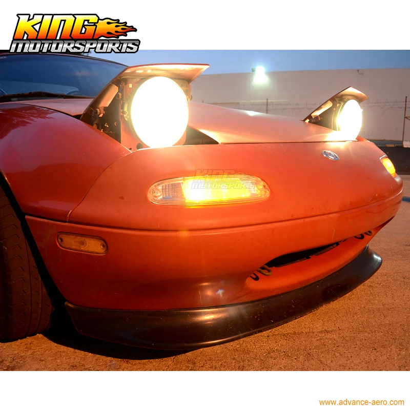 Подходит для 90-97 Mazda Miata MX-5 Gv Тип 2 стиль передний бампер спойлер Глобальный