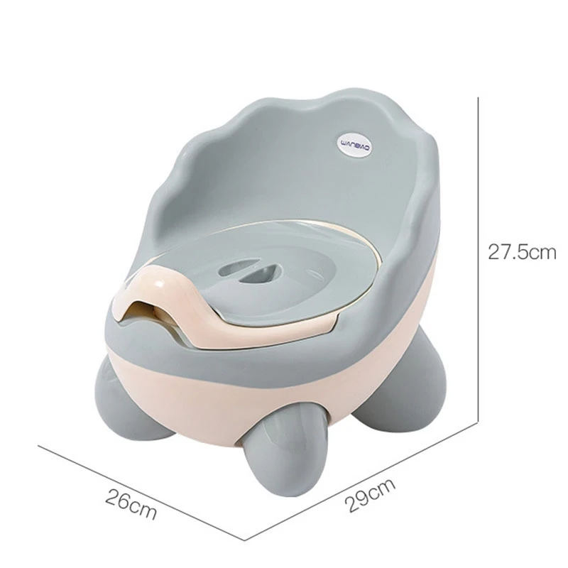 

Baby Potty Toilet Seat Bowl Portable Training Baby Potty Kids Bedpan Comfortable Backrest Toilet Girls Boys