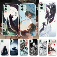 protective grandmaster mo dao zu shi mdzs phone case for iphone 12 pro max 11 pro xs max 8 7 6 6s plus x 5s se 2020 xr cover