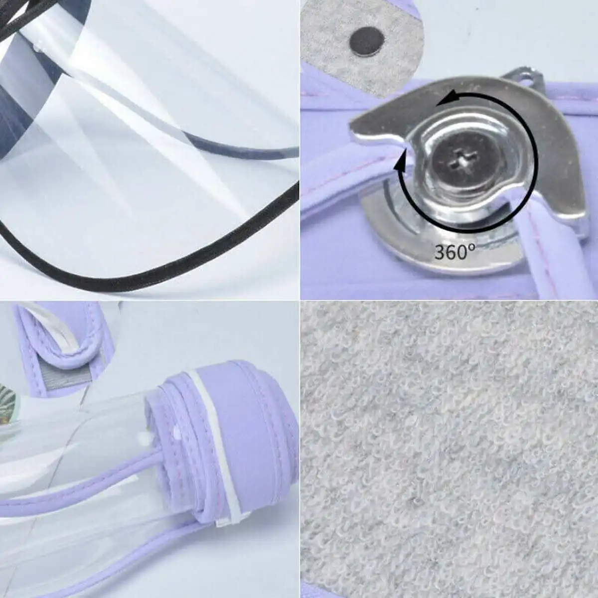 

Protection Full Face Screen Mask Hat Helmet Prevention Respirator Shield Spittle Safety Masks work Cooking Bacteria Proof