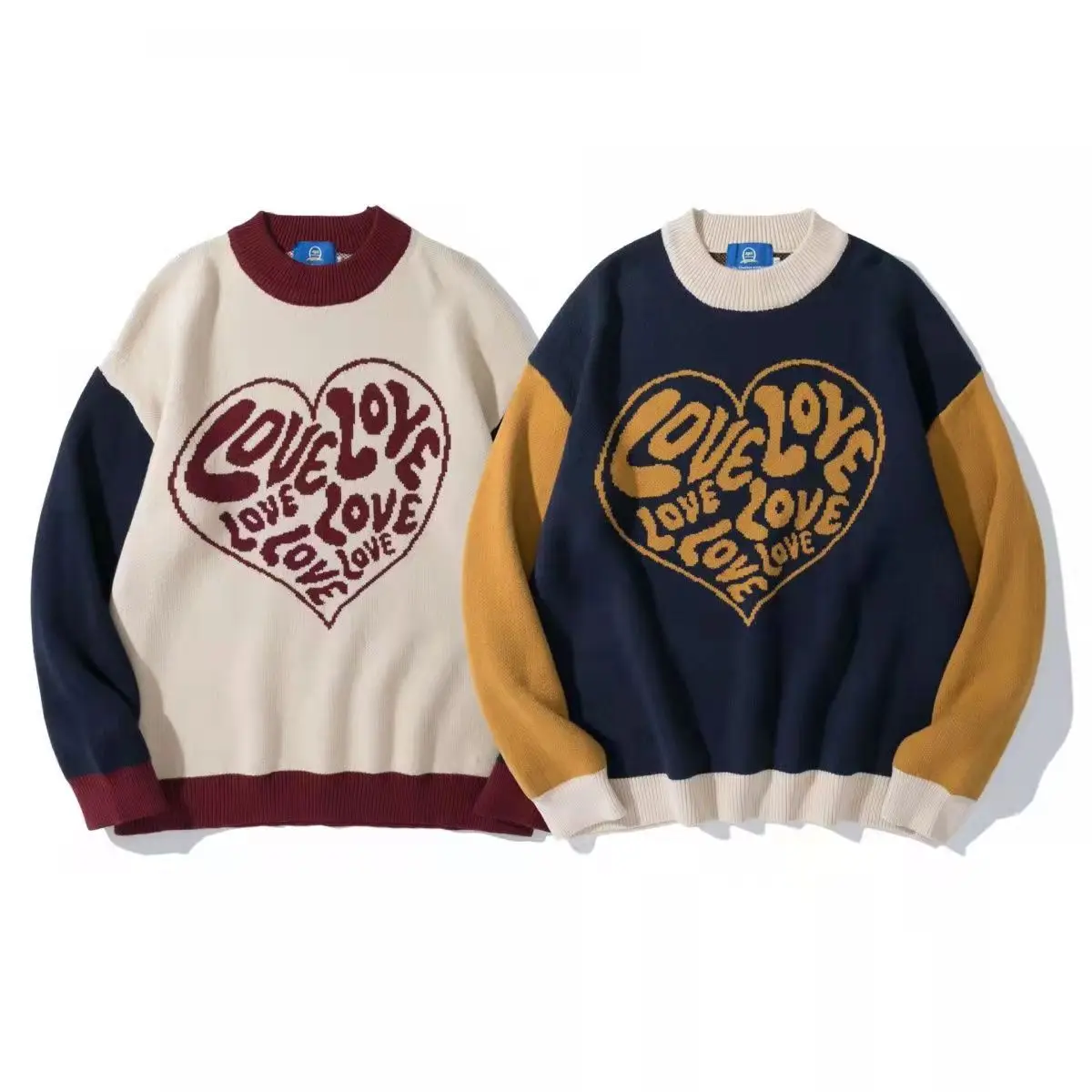 

Джемпер мужской трикотажный в стиле хип-хоп