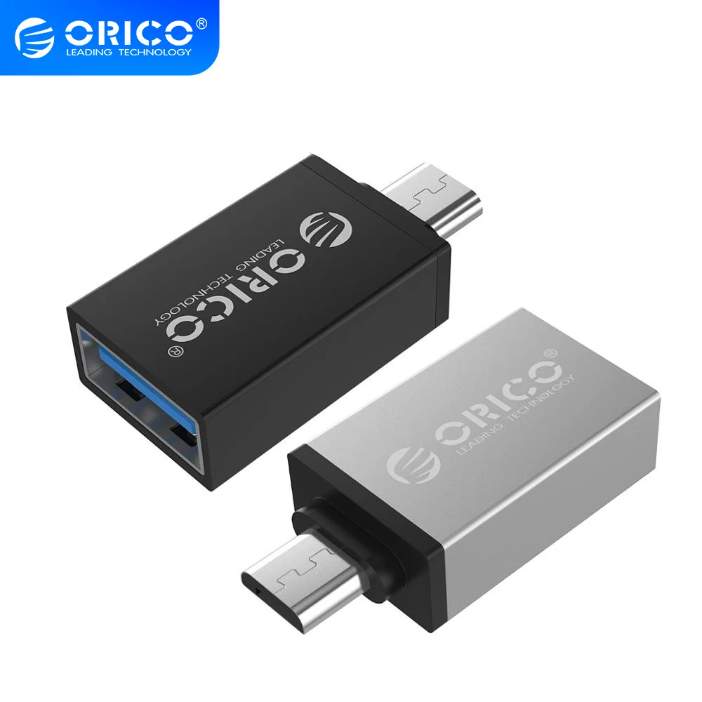 ORICO OTG Micro B Adapter USB3.0 to Micro b OTG Converter Charging Data Sync for Phone tablet