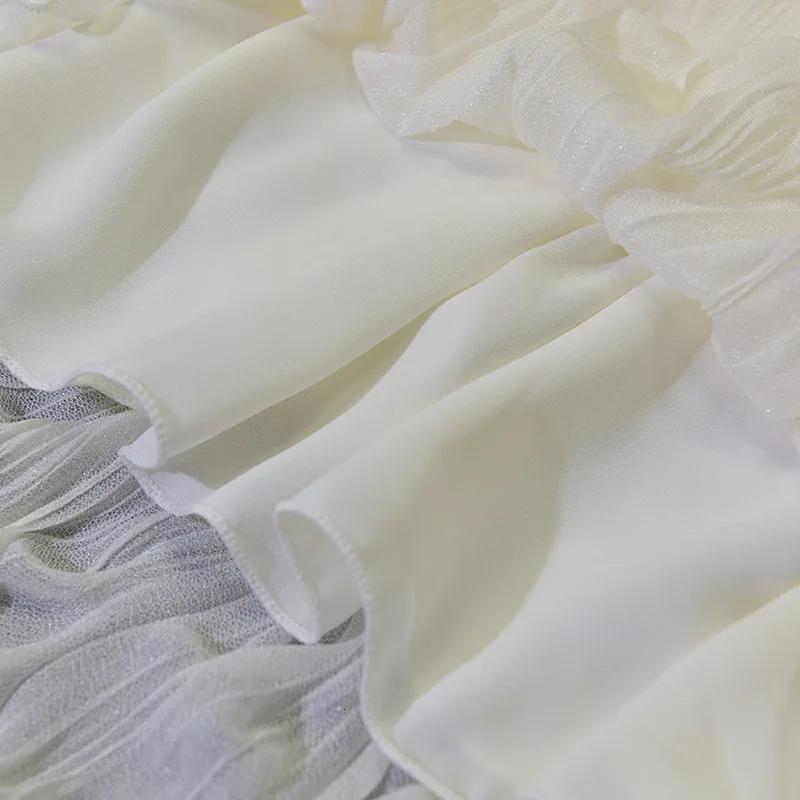 LANMREM 2020 Весенняя новая однотонная уличная юбка с высокой талией для женщин Ретро