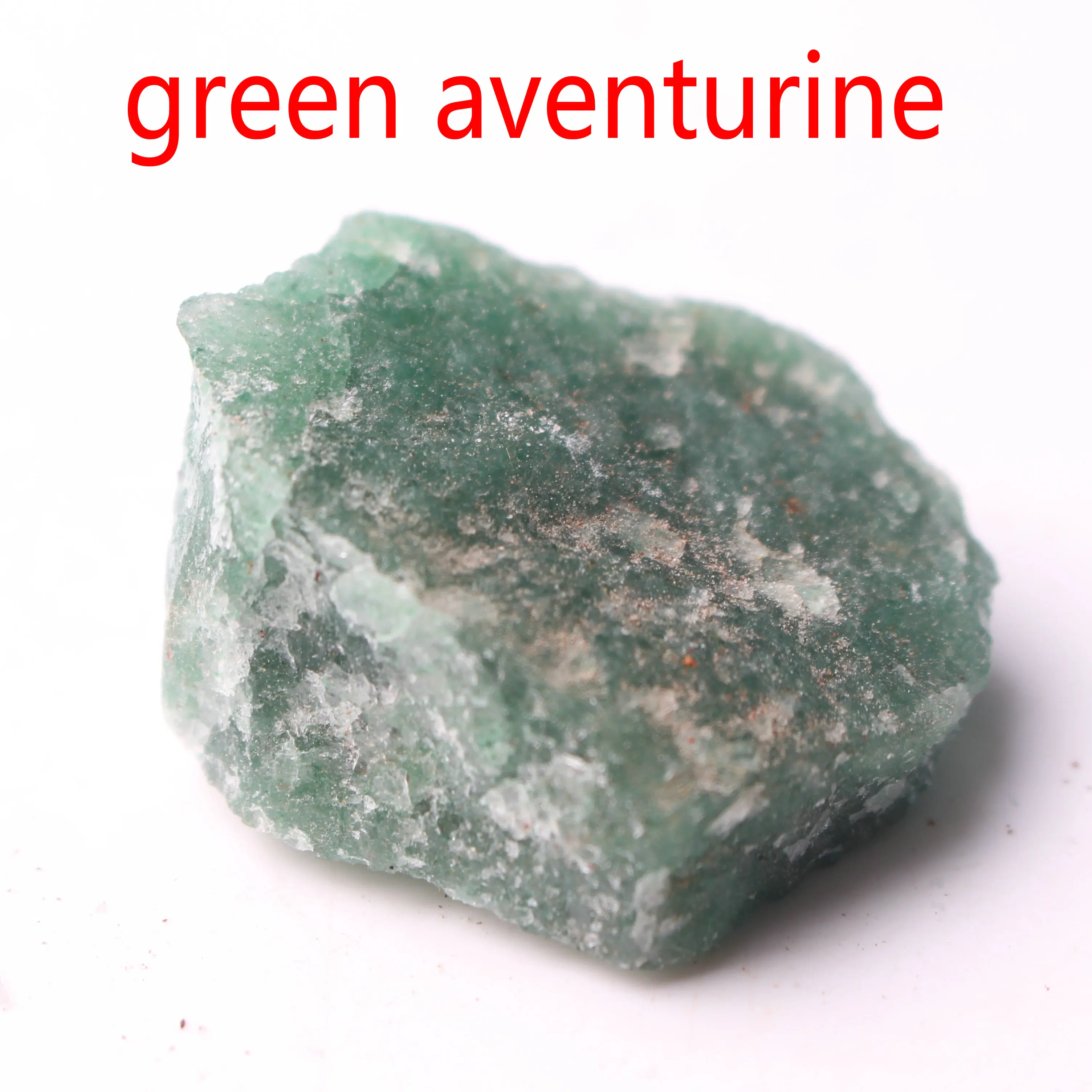 Aventurine 1 шт./40-60 г натуральный Рок розовый кварц флюорит кристаллы аметиста грубый камень необработанный драгоценный камень образец минерала нерегулярные рейки заживление - Цвет: Aventurine