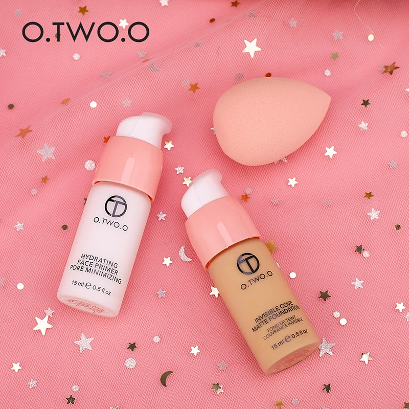 

Concealer & Makeup Base Full Coverage Foundation Set with Ma