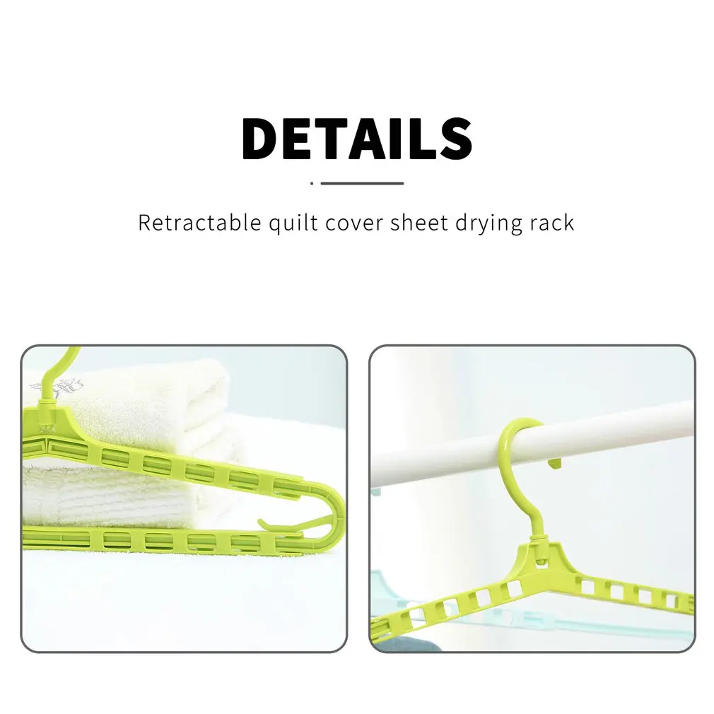 

Magic Stretchable Hangers For Clothes Drying Rack Multifunction Plastic Clothes Rack Drying Hanger Storage Hangers