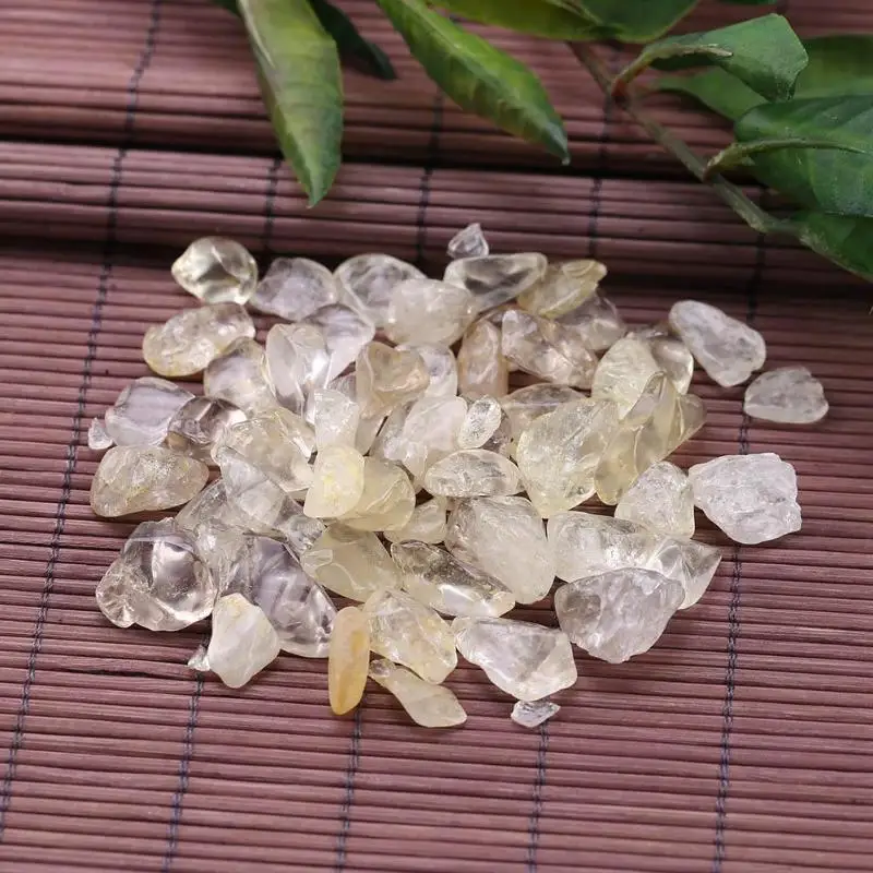 Необработанные грубые цитриновые камни кварцевые Хрустальные Бусины