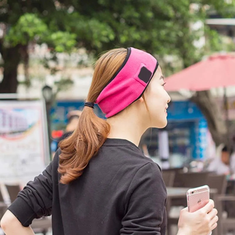 Вязаный Тюрбан повязка на голову Повязка На Голову аксессуары для волос Bluetooth