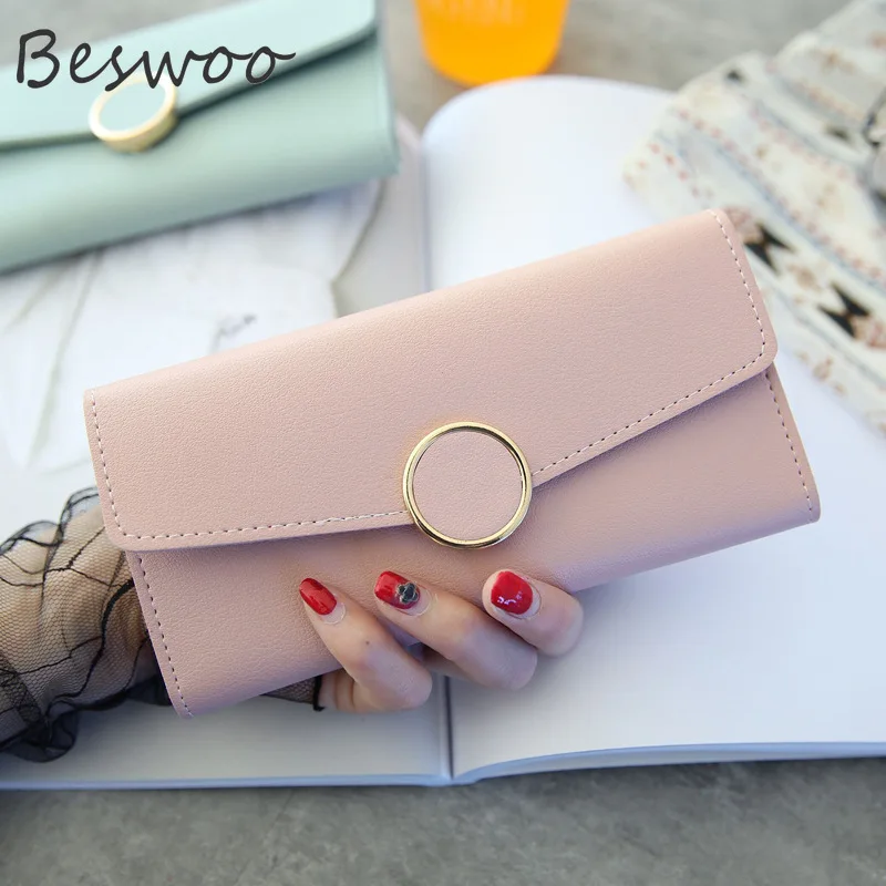 

Женский кошелек, длинные бумажники из искусственной кожи для женщин, женский кошелек с кармашком для монет и карт, клатч для телефона, женск...