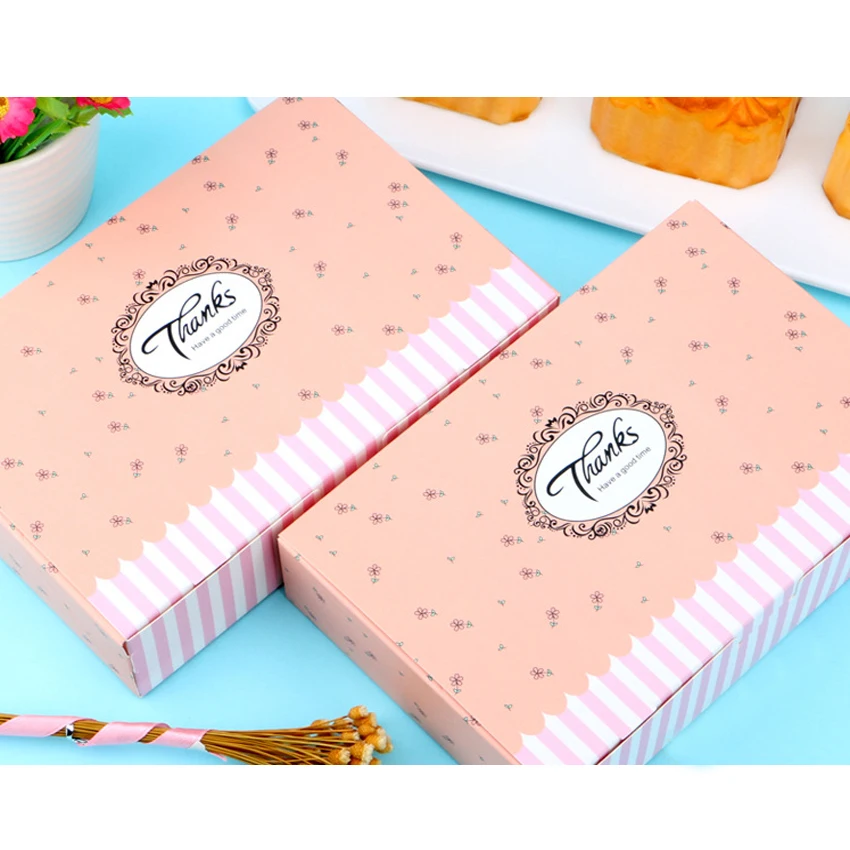 10 шт. коробка для торта в виде розовой Луны портативная женская свадебная конфет