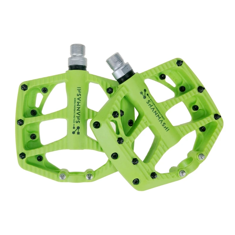 Педали для горного велосипеда с 2 широкими подшипниками Легкие педали нейлоновые