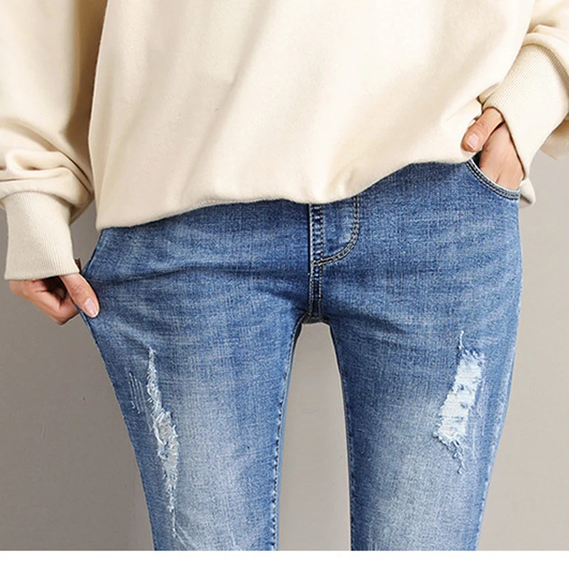 Брюки до щиколотки вещи для беременных джинсы летняя одежда брюки 0225|Джинсы| |