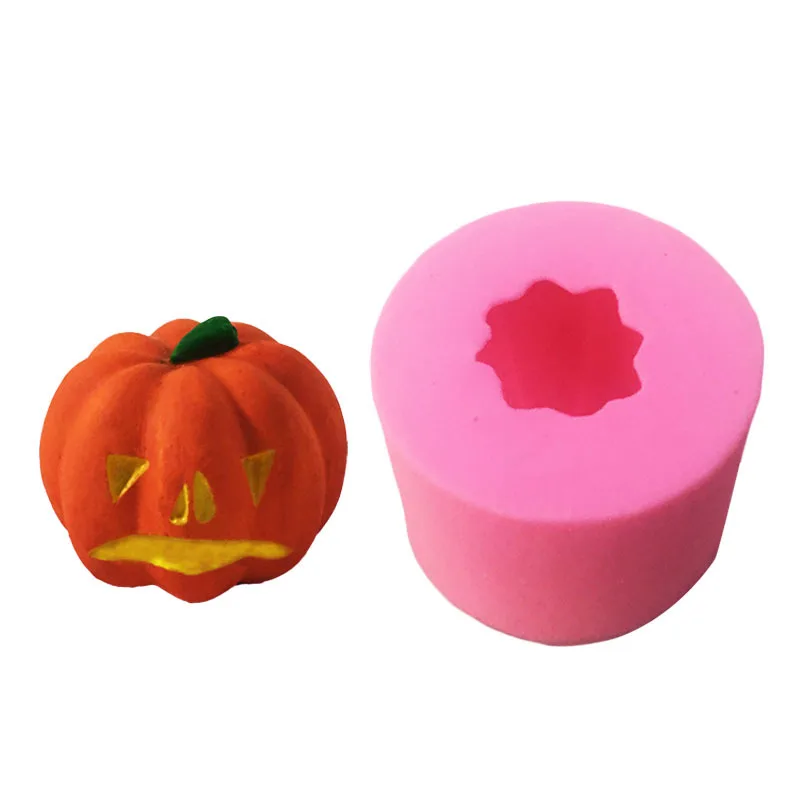 Форма для Хэллоуина помадки шоколада торта DYI креативная тыква пудинг