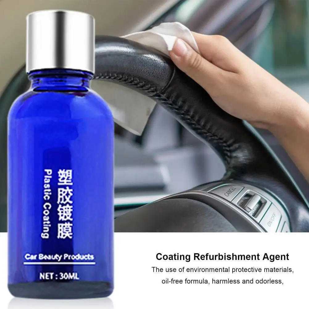 

Car Dashboard Coating Refurbishment Agent Spray Auto Repair Fluid Essence Reducing Renewed Agent Wax For Car Interior Exterior