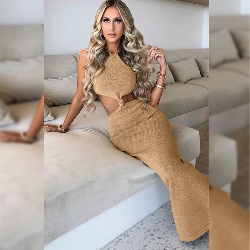 

Knitting White Drawstring Club Dresses Women Sexy Long Sleeve Bodycon Cute Slim Vestidos Lady Casual Elegant Soft Outfits